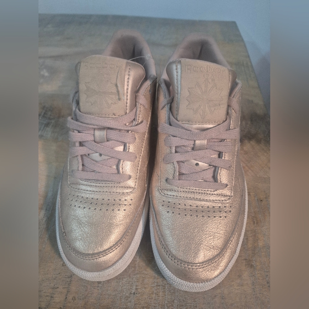 Reebok Women's Sneakers in Shimmering Gold